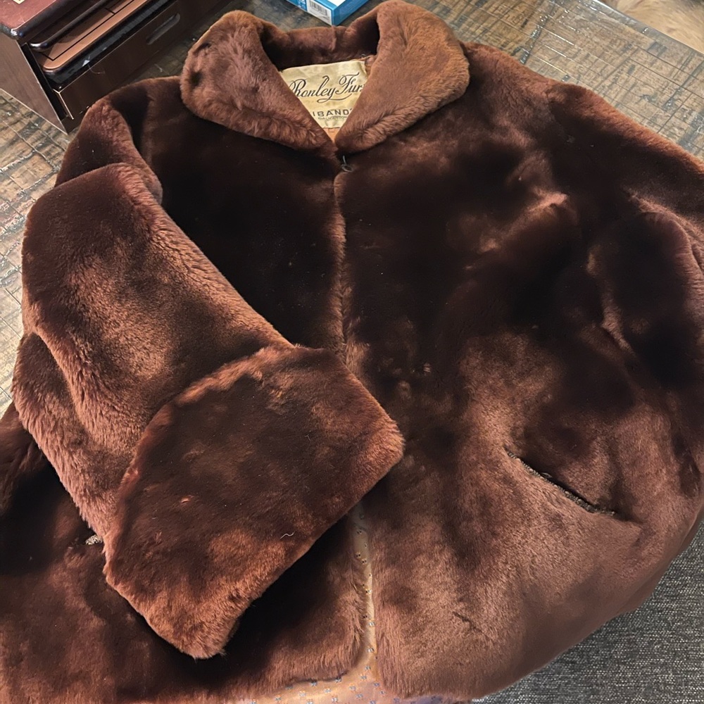 1950's Ronley Fur Coat sold by Eiband's Glveston